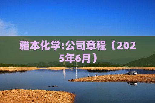 雅本化学:公司章程（2025年6月）  第1张