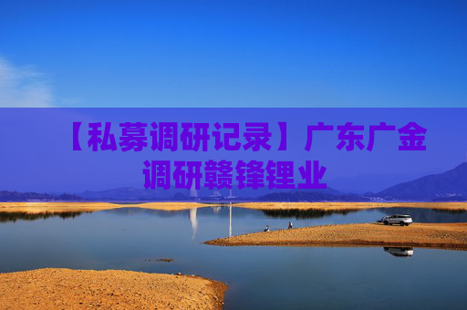 【私募调研记录】广东广金调研赣锋锂业 第1张 【私募调研记录】广东广金调研赣锋锂业 第1张