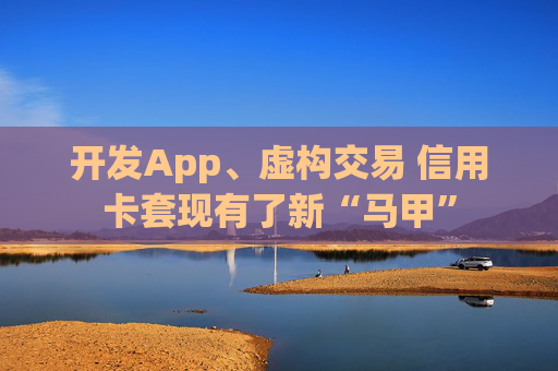 开发App、虚构交易 信用卡套现有了新“马甲” 第1张 开发App、虚构交易 信用卡套现有了新“马甲” 第1张