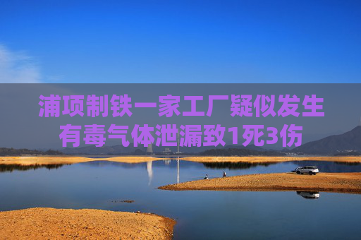 浦项制铁一家工厂疑似发生有毒气体泄漏致1死3伤  第1张
