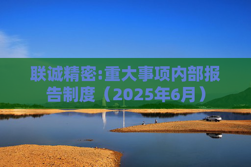 联诚精密:重大事项内部报告制度（2025年6月）  第1张