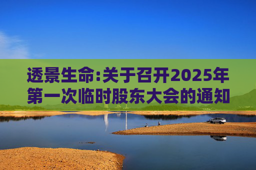 透景生命:关于召开2025年第一次临时股东大会的通知