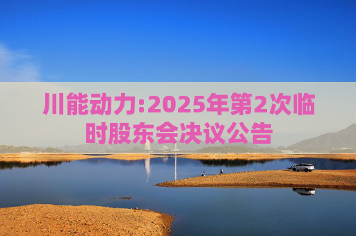 川能动力:2025年第2次临时股东会决议公告