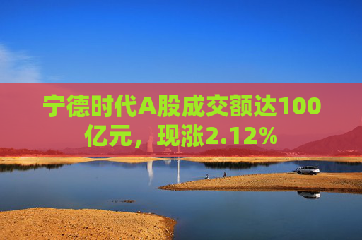 宁德时代A股成交额达100亿元，现涨2.12%