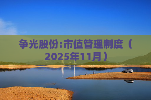 争光股份:市值管理制度（2025年11月）  第1张