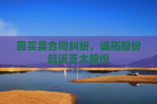 因买卖合同纠纷，诚拓股份起诉亚太股份  第1张