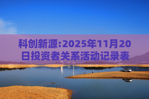 科创新源:2025年11月20日投资者关系活动记录表