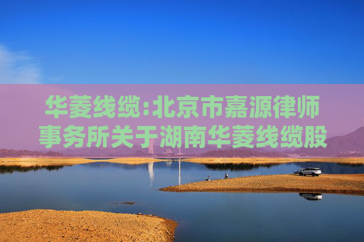 华菱线缆:北京市嘉源律师事务所关于湖南华菱线缆股份有限公司发行可转换公司债券购买资产并募集配套资金暨关联交易的法律意见书  第1张