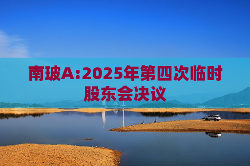 南玻A:2025年第四次临时股东会决议