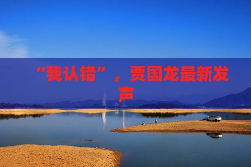 “我认错”，贾国龙最新发声