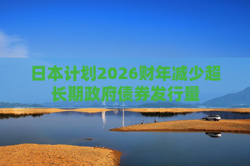 日本计划2026财年减少超长期政府债券发行量  第1张