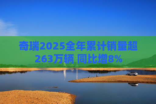 奇瑞2025全年累计销量超263万辆 同比增8%