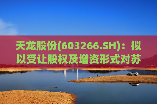 天龙股份(603266.SH)：拟以受让股权及增资形式对苏州豪米波进行投资