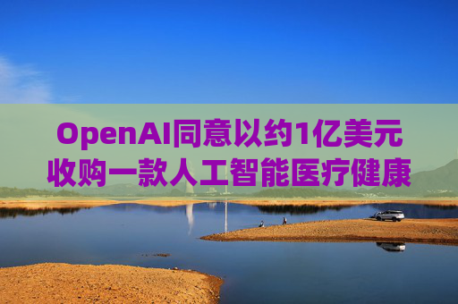 OpenAI同意以约1亿美元收购一款人工智能医疗健康应用
