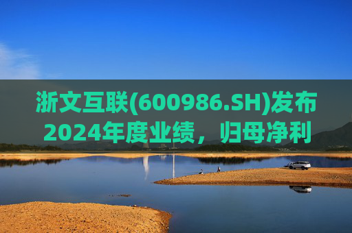 浙文互联(600986.SH)发布2024年度业绩，归母净利润1.58亿元，下降17.92%