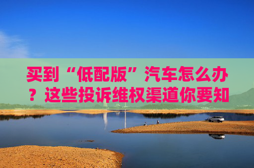 买到“低配版”汽车怎么办？这些投诉维权渠道你要知道
