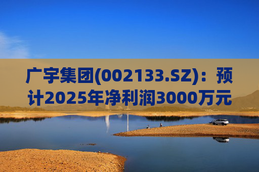 广宇集团(002133.SZ)：预计2025年净利润3000万元至4500万元