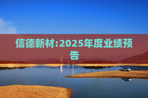信德新材:2025年度业绩预告
