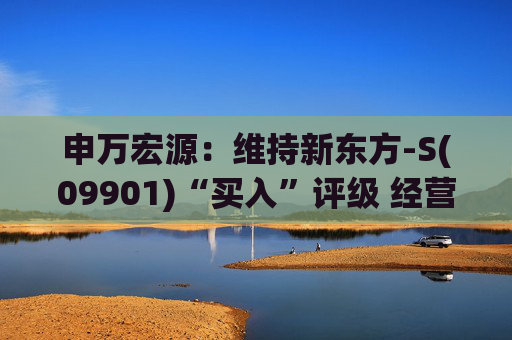 申万宏源：维持新东方-S(09901)“买入”评级 经营效益持续提升