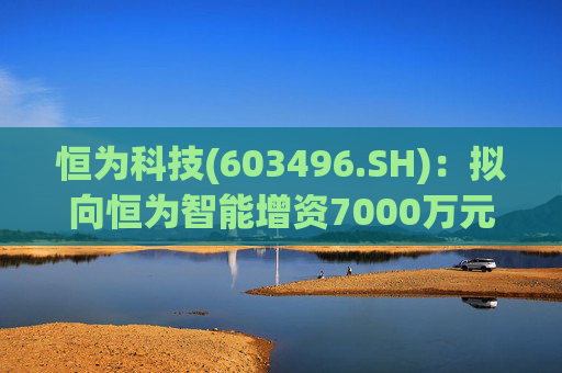恒为科技(603496.SH)：拟向恒为智能增资7000万元