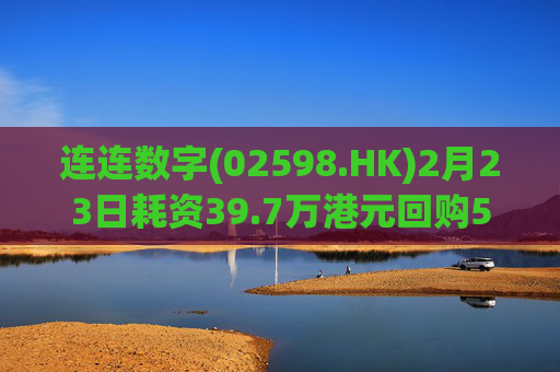 连连数字(02598.HK)2月23日耗资39.7万港元回购5.3万股