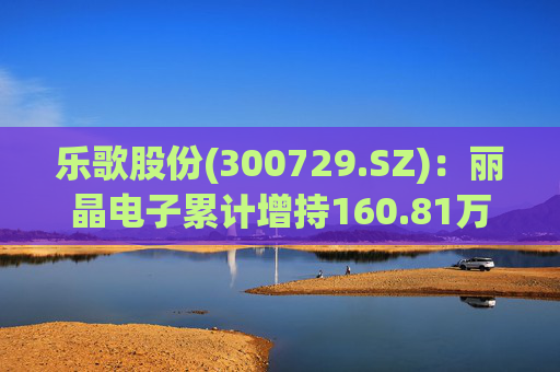 乐歌股份(300729.SZ)：丽晶电子累计增持160.81万股
