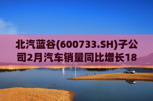 北汽蓝谷(600733.SH)子公司2月汽车销量同比增长18.26%  第1张