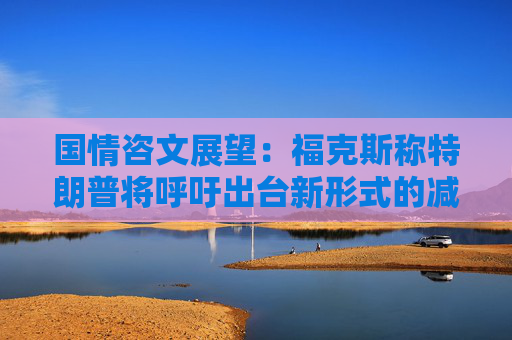 国情咨文展望：福克斯称特朗普将呼吁出台新形式的减税措施  第1张