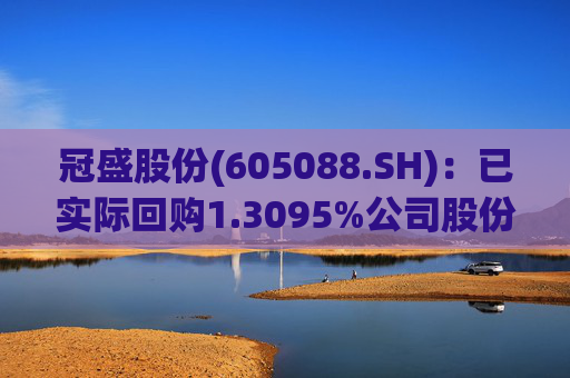 冠盛股份(605088.SH)：已实际回购1.3095%公司股份