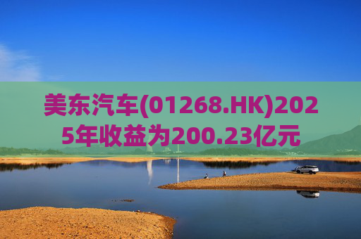 美东汽车(01268.HK)2025年收益为200.23亿元