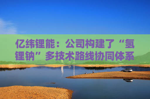 亿纬锂能：公司构建了“氢锂钠”多技术路线协同体系