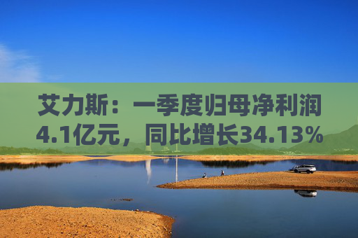 艾力斯：一季度归母净利润4.1亿元，同比增长34.13%  第1张