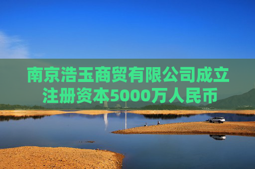 南京浩玉商贸有限公司成立 注册资本5000万人民币 第1张 南京浩玉商贸有限公司成立 注册资本5000万人民币 第1张