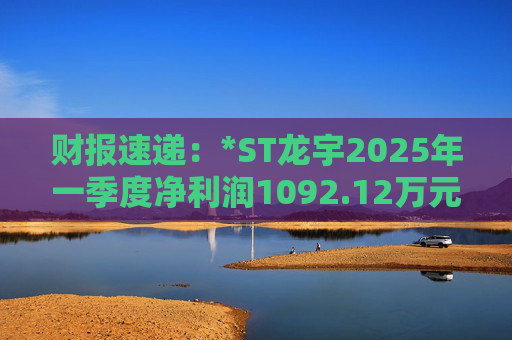 财报速递：*ST龙宇2025年一季度净利润1092.12万元