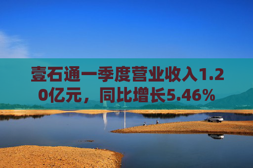 壹石通一季度营业收入1.20亿元，同比增长5.46%