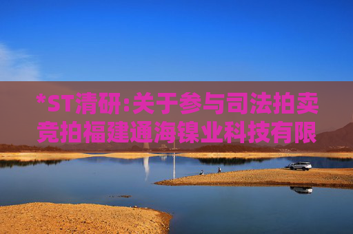 *ST清研:关于参与司法拍卖竞拍福建通海镍业科技有限公司51%股权进展暨完成工商变更登记的公告
