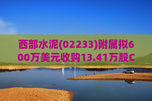 西部水泥(02233)附属拟600万美元收购13.41万股CILU股份  第1张