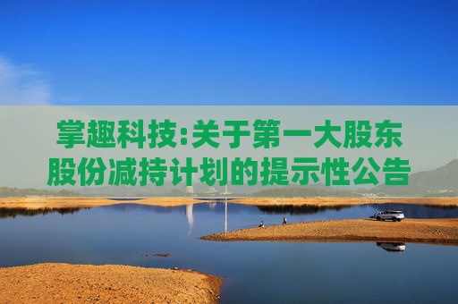 掌趣科技:关于第一大股东股份减持计划的提示性公告