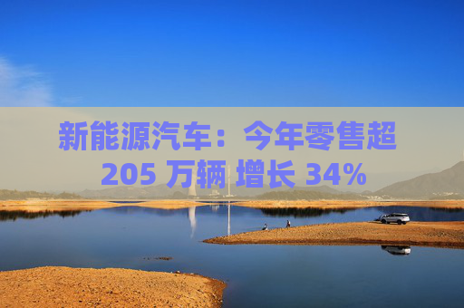 新能源汽车:今年零售超 205 万辆 增长 34% 第1张 新能源汽车:今年零售超 205 万辆 增长 34% 第1张