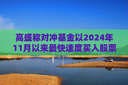 高盛称对冲基金以2024年11月以来最快速度买入股票