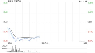 港股黄金股下挫 国际清算银行警告黄金存在泡沫风险 金价真正方向选择将取决于本周议息会议