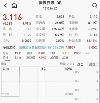 11只白银概念股年涨幅超100%