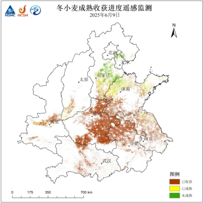 麦收区天气晴好利于收获 但部分地区墒情持续偏差需造墒播种  第3张