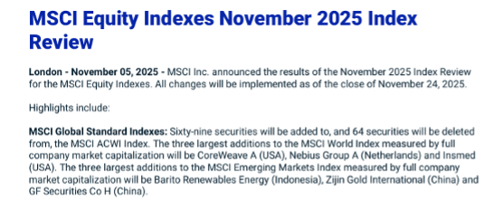 MSCI中国A股指数新纳入17只A股标的(名单)  第1张
