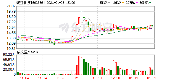 骏亚科技：2025年年度业绩预告  第1张