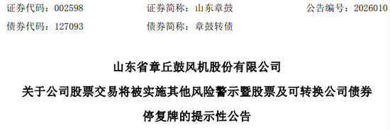 虚减利润被罚！002598，将被ST！  第1张